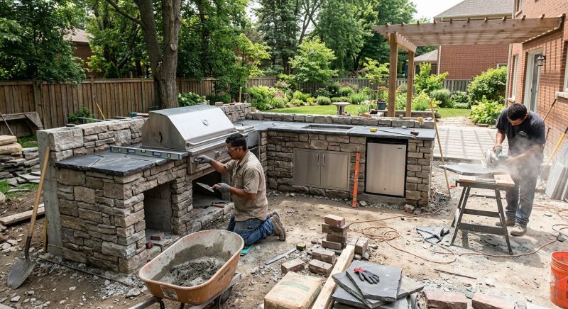 Outdoor Kitchen Construction in Santa Rosa, CA