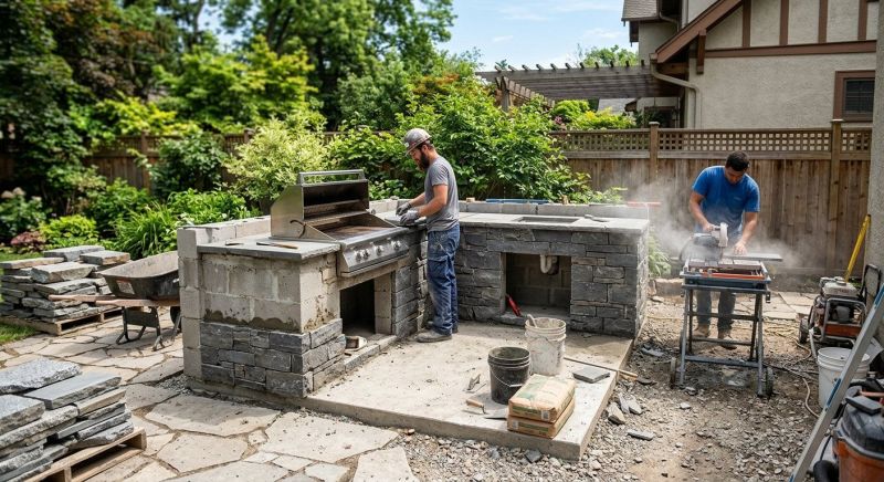 Outdoor Kitchen Construction in North Charleston, SC