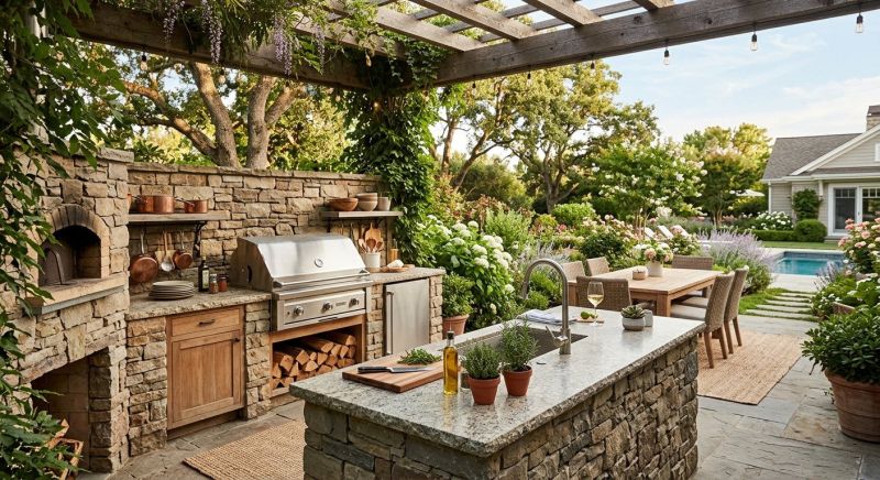 Outdoor Kitchen Installation in Charleston, SC